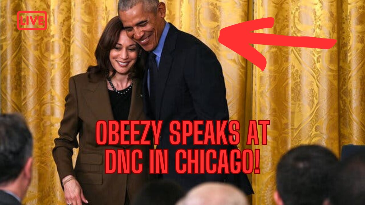 OBAMA Endorses KAMALA At DNC In CHICAGO! Will She Be Our Next POTUS?