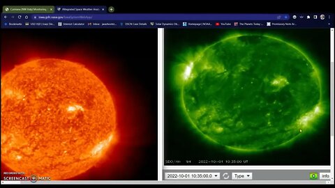 **HUGE** Plasma CME Eruptions 10-02-22