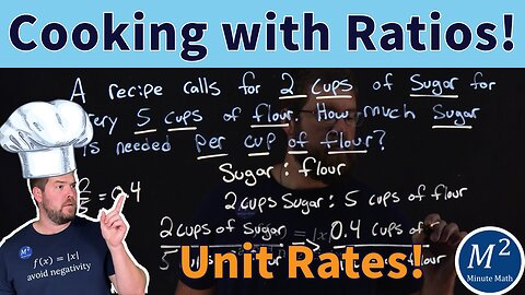 Cooking with Ratios: Understanding Unit Rates in Recipes!