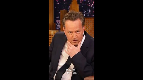 Matthew Perry Acts Playwright 😂 #matthewperry