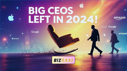 CEOs ARE QUITTING IN RECORD NUMBERS IN 2024!