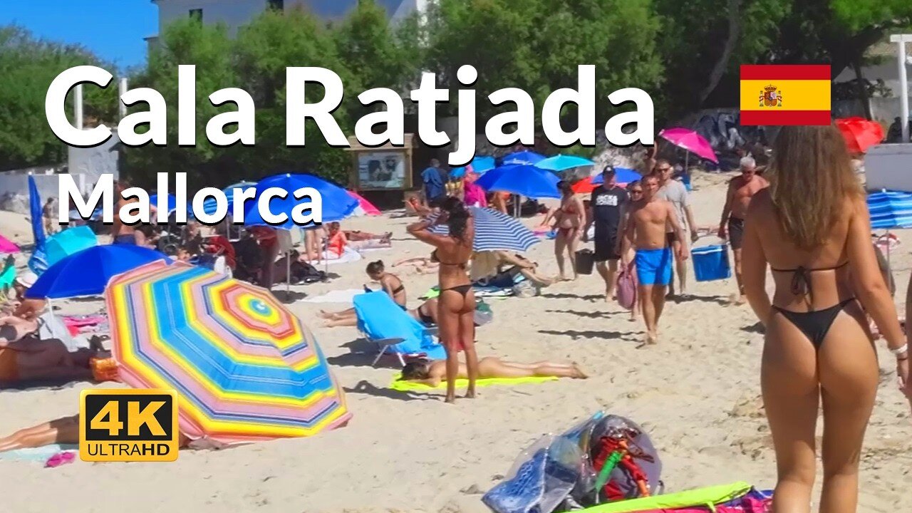 Cala Ratjada Mallorca Walking Tour 4K Majorca Spain