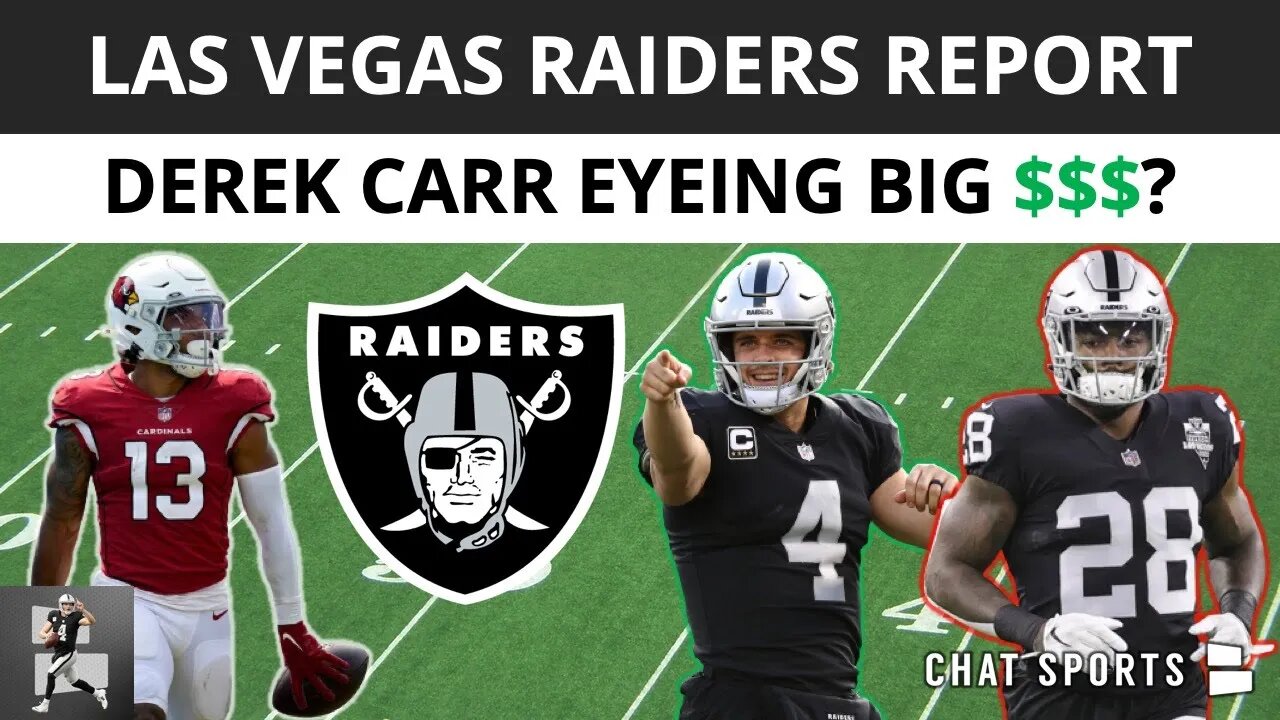 Raiders Rumors Mailbag: Derek Carr After Aaron Rodgers Deal, Sign Christian Kirk, Josh Jacobs Option