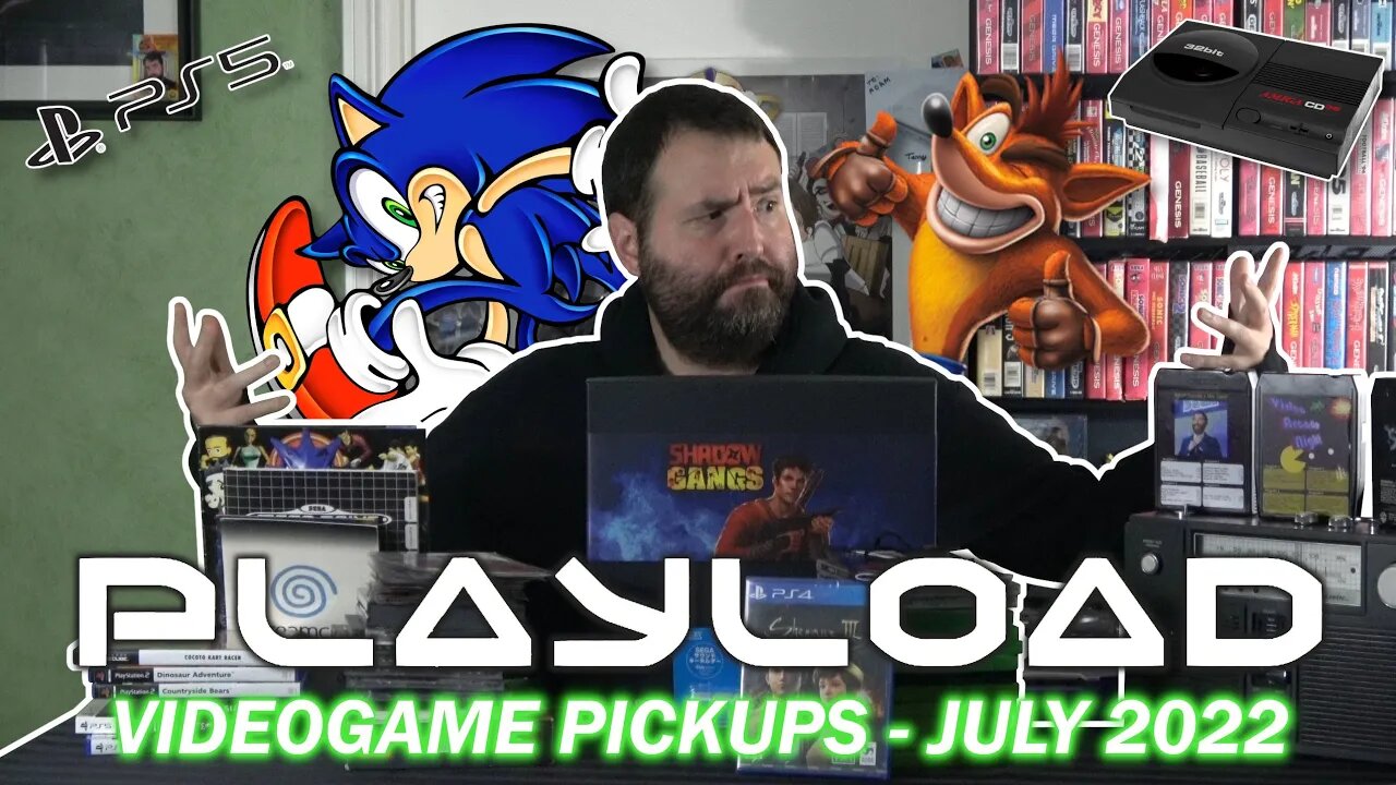 PlayLoad - Videogame Pickups July 2022 - Adam Koralik