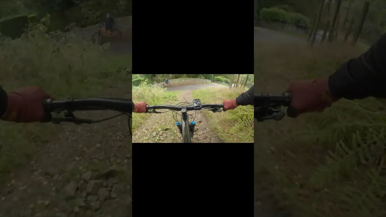 MTB RIDER NEARLY HIT BY CAR!!
