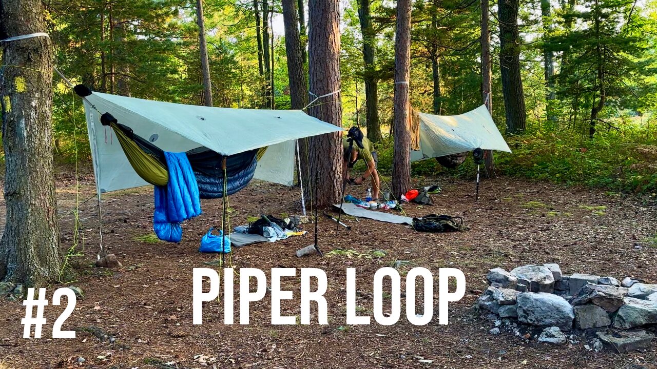 Early Fall Backpacking In The Quehanna Wilds - Piper Loop Part 1