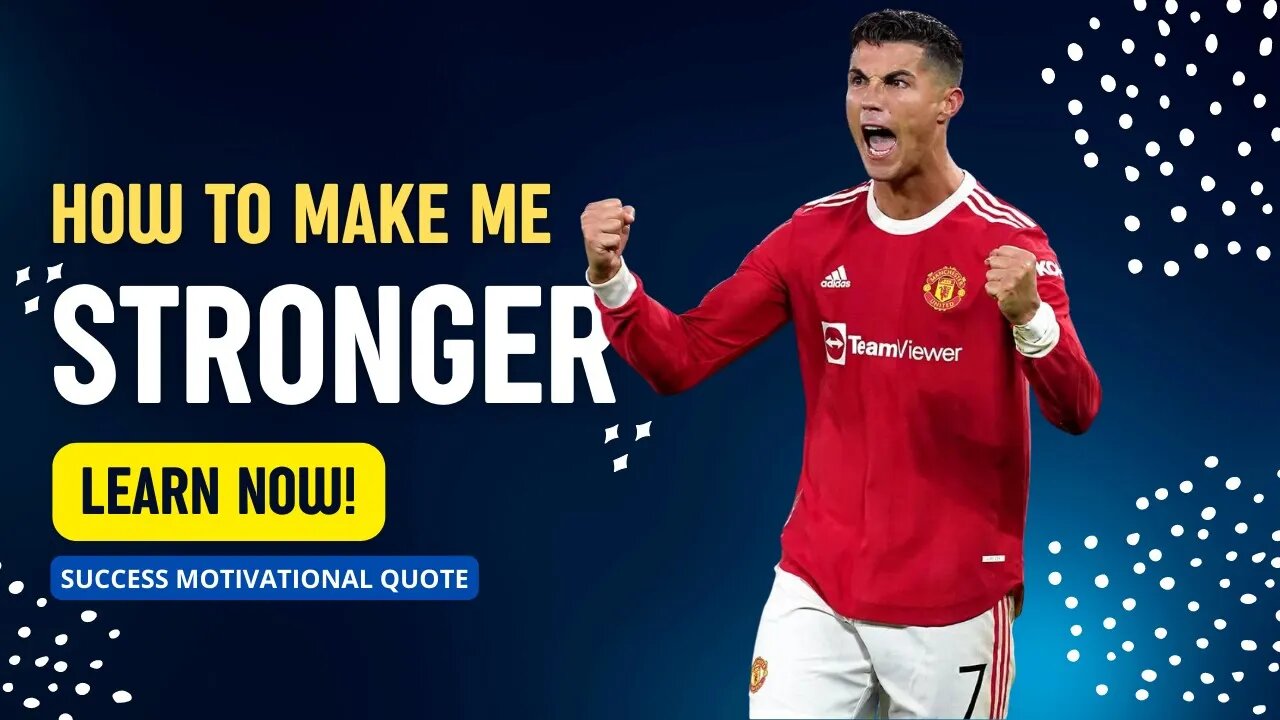 Cristiano Ronaldo Motivational Shorts│Make Me Stronger🔥💪│Short Video│#shorts#quote#motivationalvideo