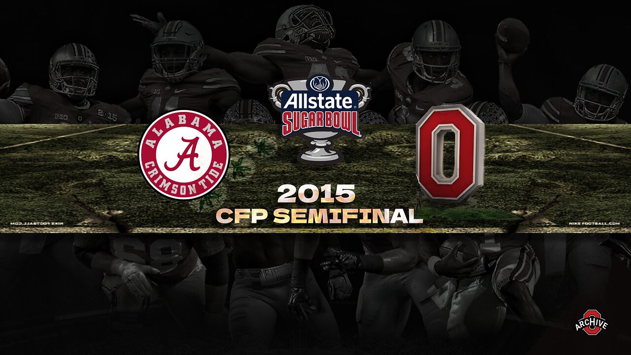 Ohio State vs Alabama: 2015 Sugar Bowl | CFP Semifinal (12.31.2014) [Full Game]