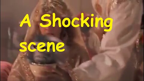 A Shocking scene