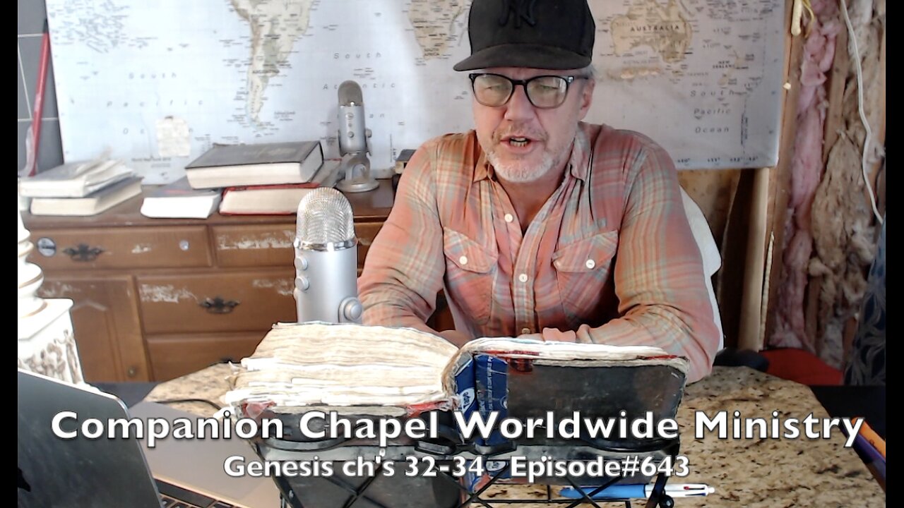 Genesis ch's 32-34 ' Jacob a.k.a. Israel and his brother Esau ' Episode#643