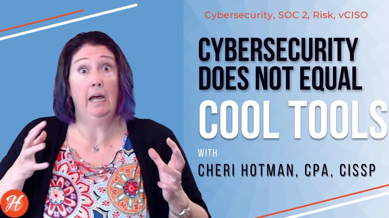 Cybersecurity Does Not Equal Cool Tools