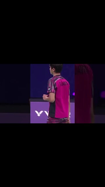 Priyanshu Rajawat (IND) vs Magnus Johannesen (DEN) Finals Orléans Masters Badminton 2023 #shorts