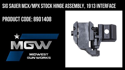 Sig Sauer MCX/MPX Stock Hinge Assembly, 1913 Interface - 8901408