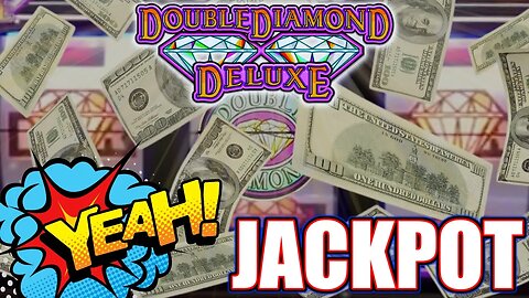 $100 SPINS 💎 REDEMPTION JACKPOTS! on DOUBLE DIAMOND DELUXE Slot Machine | HIGH LIMIT SLOT PLAY