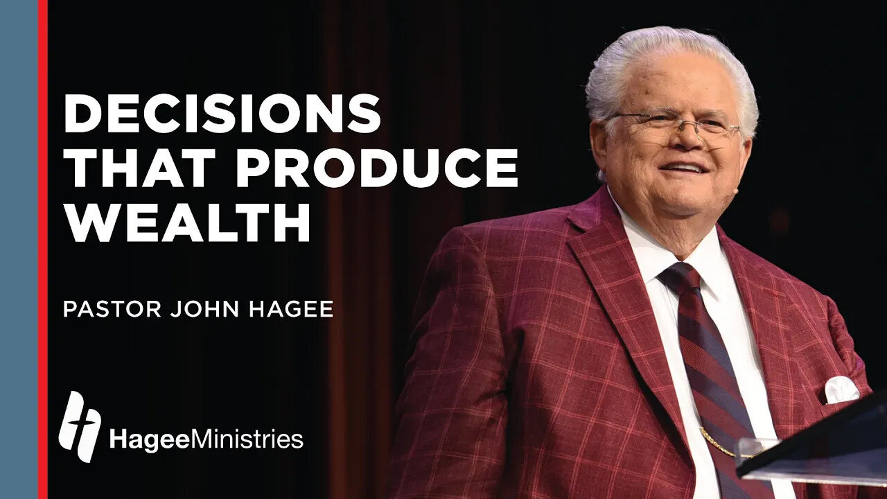 Pastor John Hagee: "Decisions that Produce Wealth"