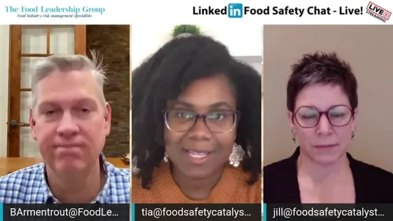 Episode 101: Food Safety Chat - Live 110422