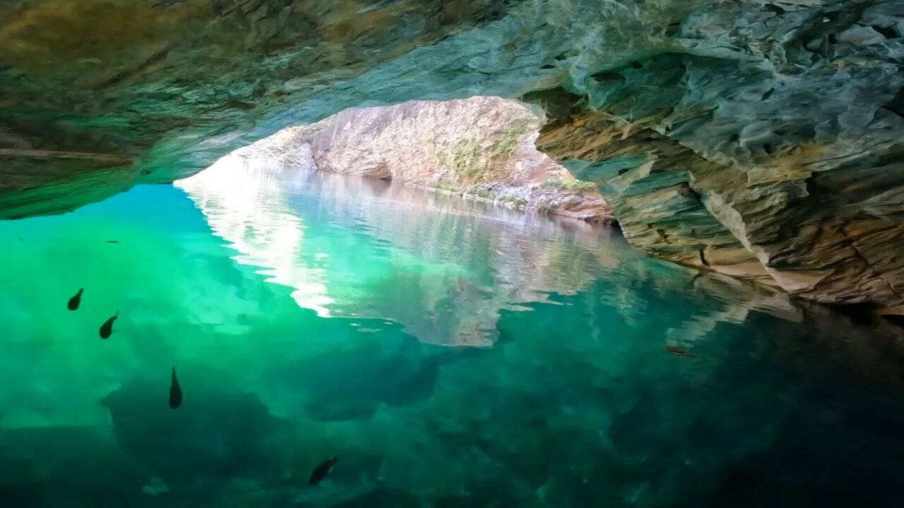 The Secret Lake With Endless Tunnels