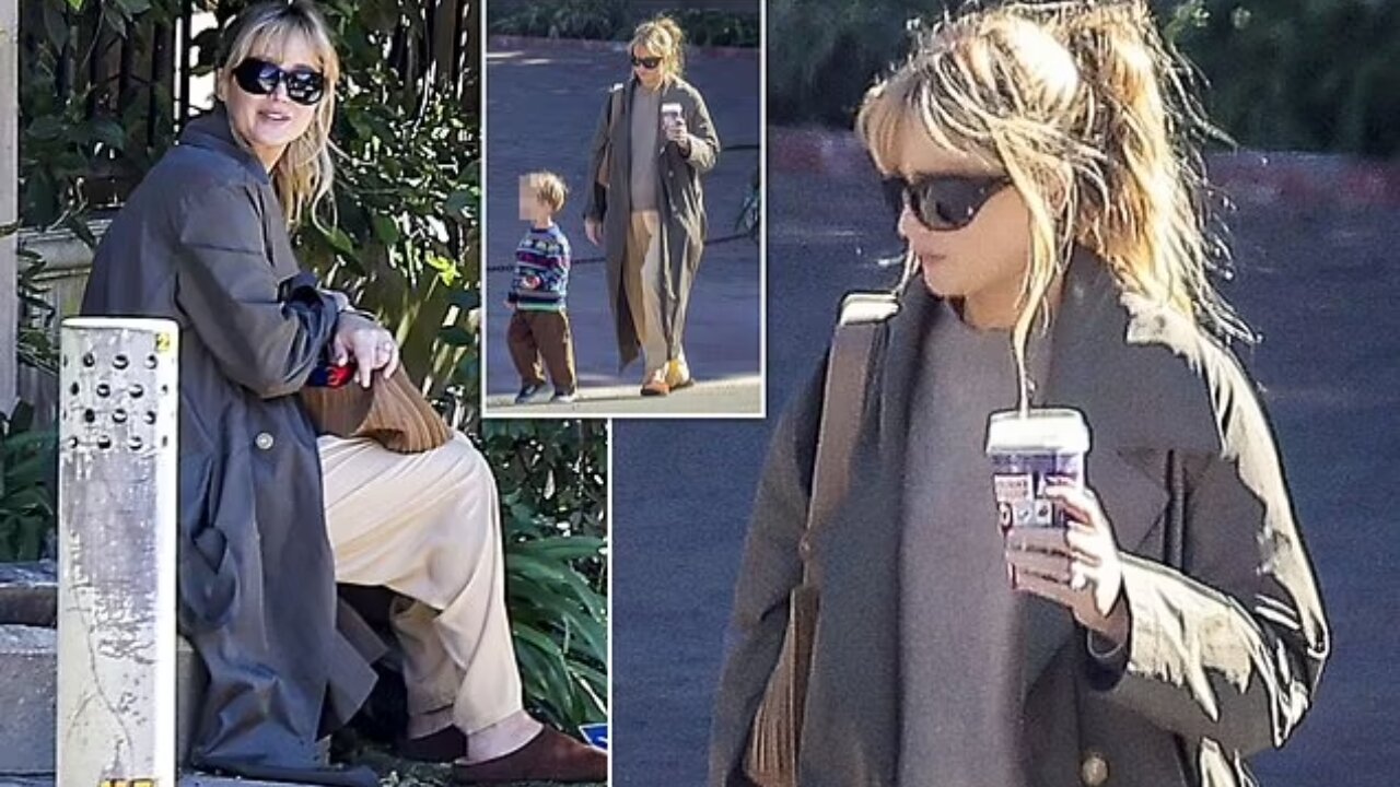 "Jennifer Lawrence Enjoys LA Day Out with Son Cy in Comfy Style"