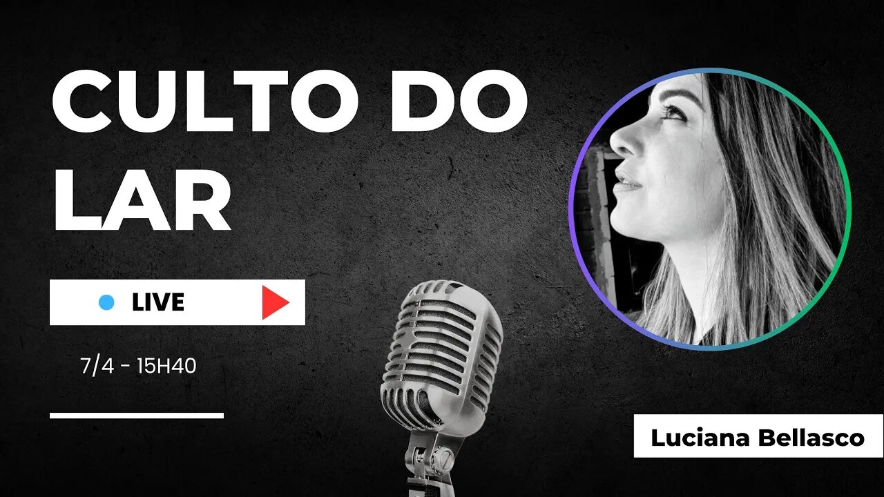 Live Culto Do Lar