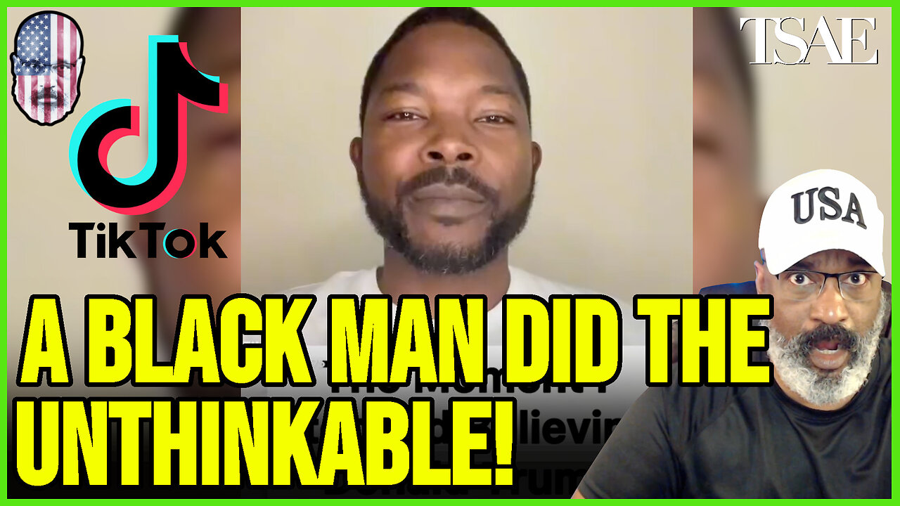 A BLACK MAN DID THE UNSPEAKABLE