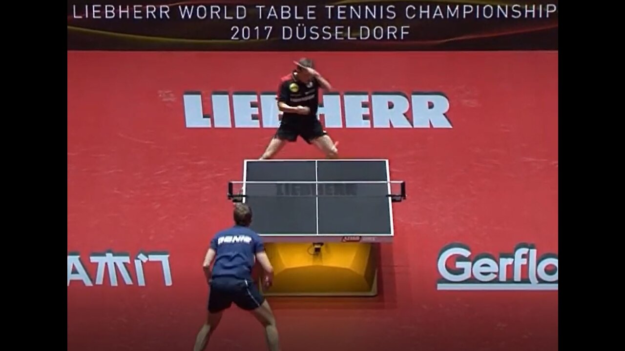 Excellent Entertaining rally during World Table Tennis Championship - Must Watch!!