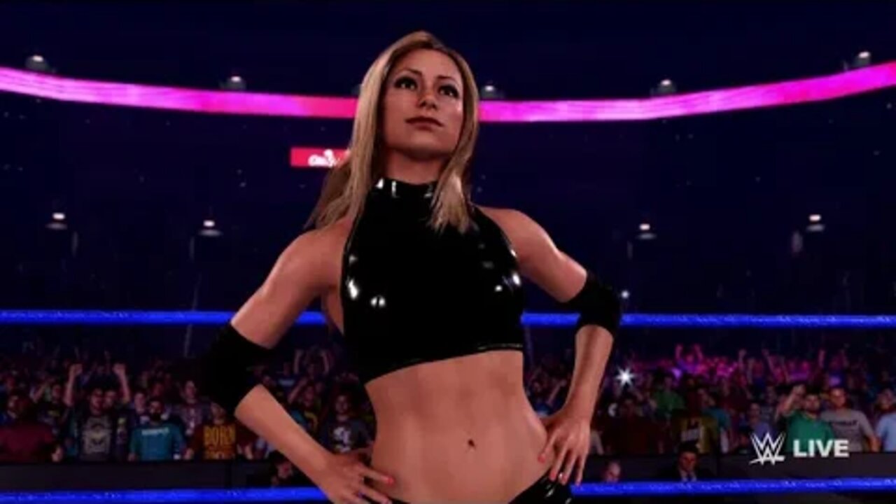 WWE2K22 Stand Back Pack DLC Pack Stacy Keibler Entrance