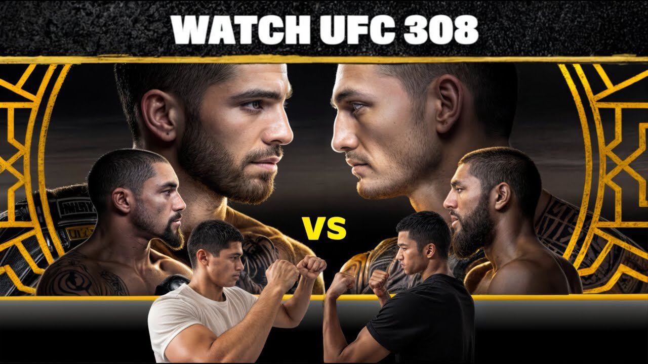 ILIA TOPURIA VS MAX HOLLOWAY | WATCH UFC 308 WITH US!