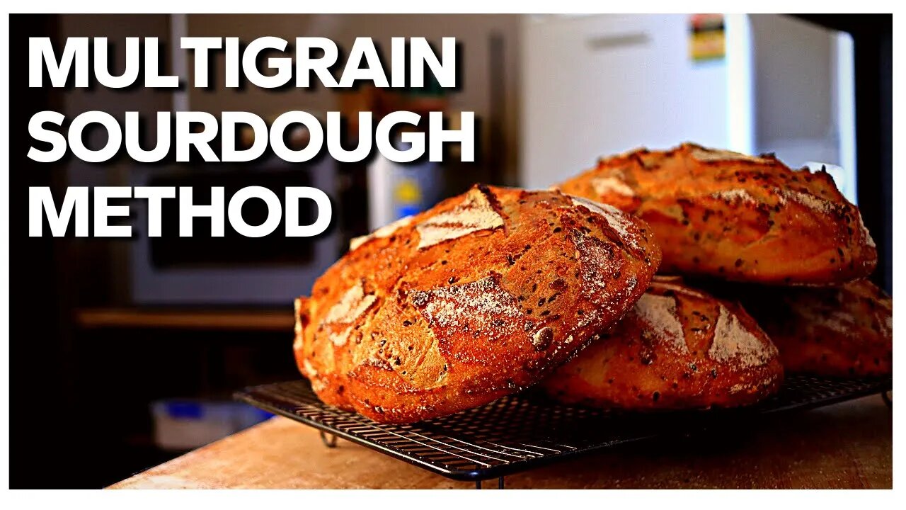 HOW TO MAKE A MULTIGRAIN SOURDOUGH