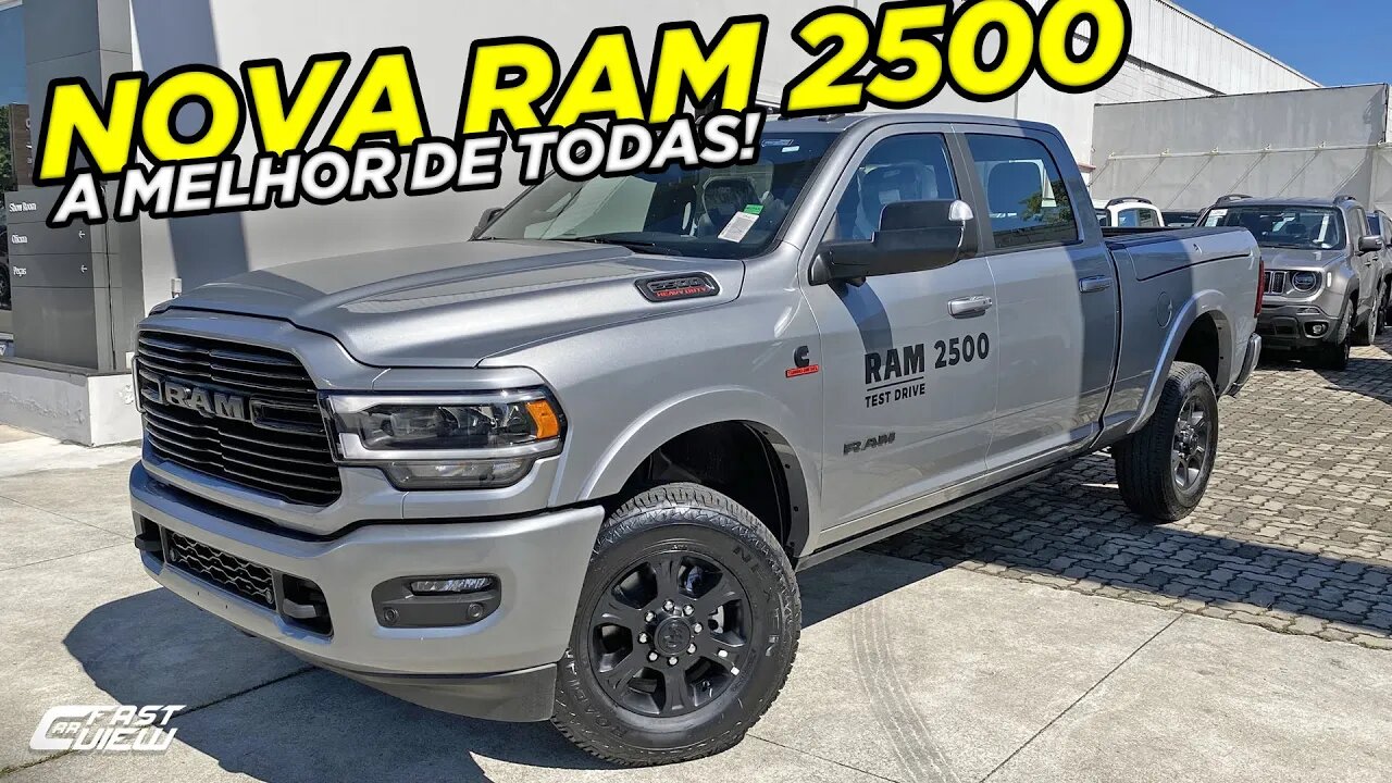 NOVA RAM 2500 LARAMIE 2022 NIGHT EDITION 6.7 TURBO DIESEL 4X4 É DIFERENTE DE TUDO QUE VOCÊ JÁ VIU!