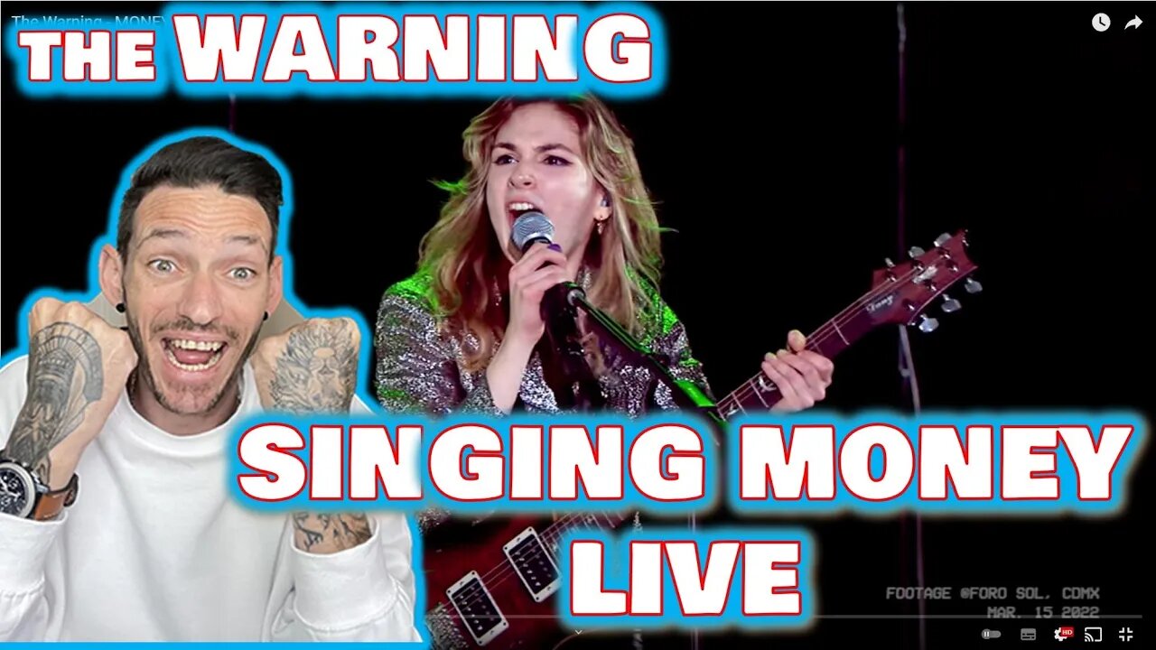 MASSIVE CROWED!!! The Warning - MONEY LIVE (REACTION