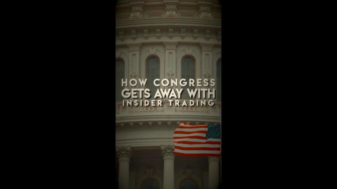 How congress gets away with insider trading