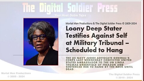 Loony Deep Stater Testifies Against Self at Military Tribunal