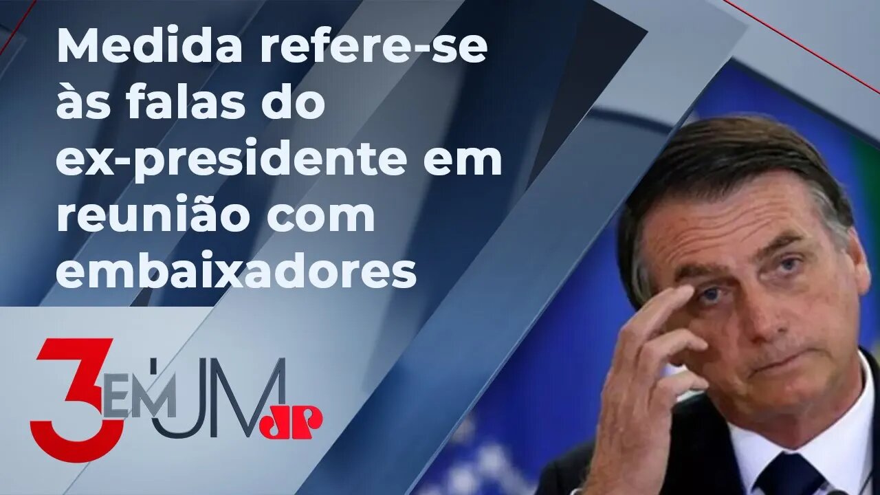 MPE dá parecer favorável à inelegibilidade de Bolsonaro por críticas ao sistema eleitoral