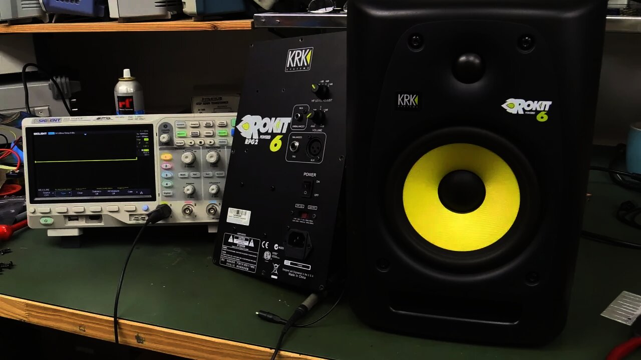 EEVblog #1072 - KRK Rokit 6 Studio Monitor Speaker Repair