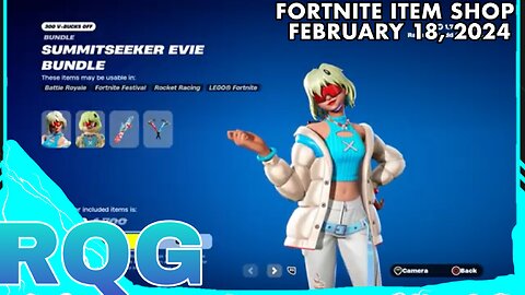 JUST A NEW BUNDLE...FORTNITE ITEM SHOP (Febuary 18, 2024)