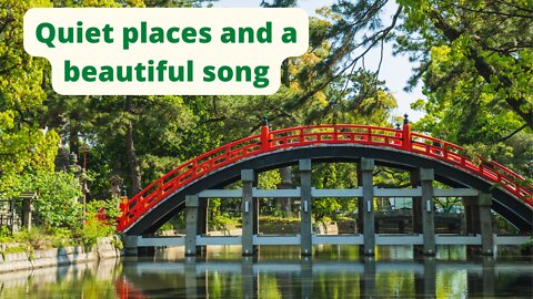 Beautiful relaxing, sleep, stress relief and meditation music and images of peaceful places