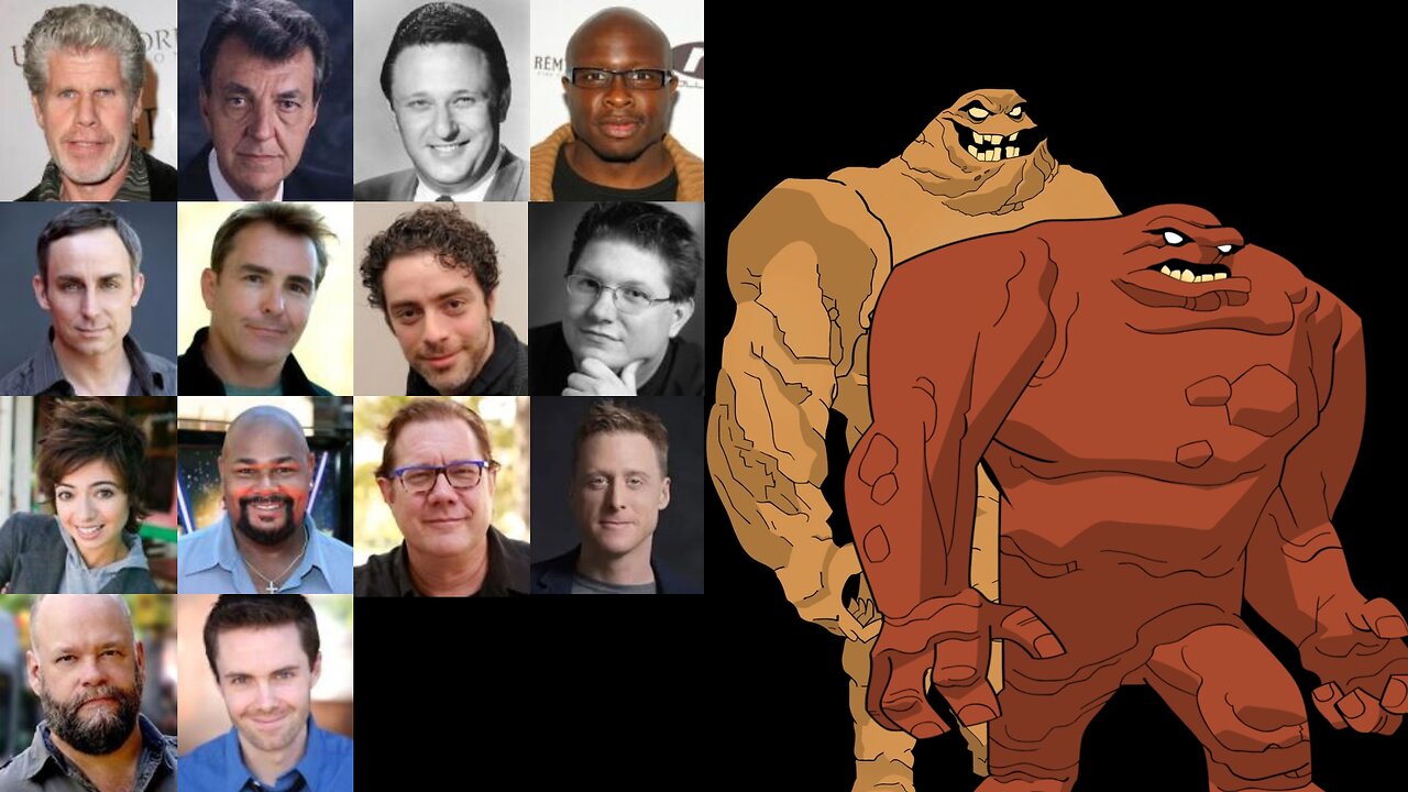 Animated Voice Comparison- Clayface (Batman)