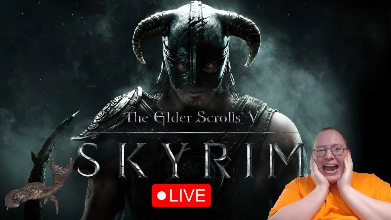 Livestream - Skyrim Special Edition - Be one with the mudcrabs