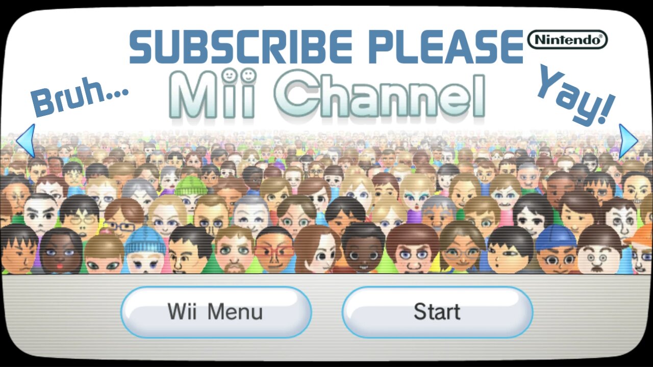 Trying to Raise Subscribers by Sitting in the Mii Channel Until My Stream Randomly Ends.