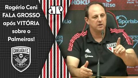 "ME DESCULPEM! Mas EU GARANTO a vocês que..." Rogério Ceni FALA GROSSO após SPFC x Palmeiras!