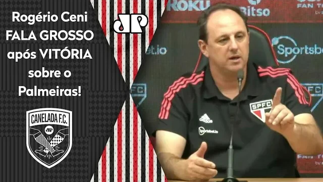 "ME DESCULPEM! Mas EU GARANTO a vocês que..." Rogério Ceni FALA GROSSO após SPFC x Palmeiras!