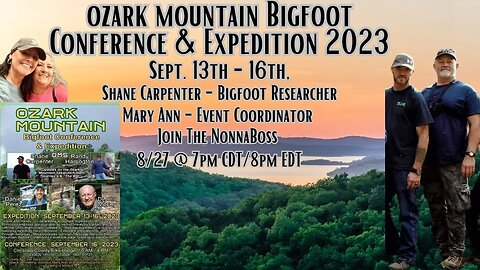 Ozark Mountain Bigfoot Conference & Expedition 2023