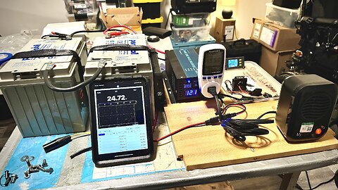 VLOG 719: setting up the test setup! (battery charger test rig)