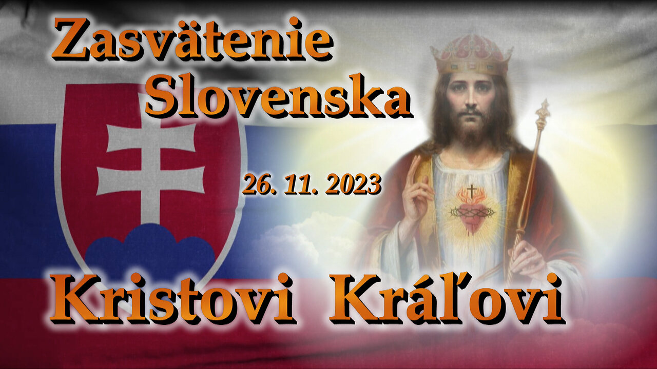 Zasvätenie Slovenska Kristovi Kráľovi, Rajecká Lesná 26.11.2023