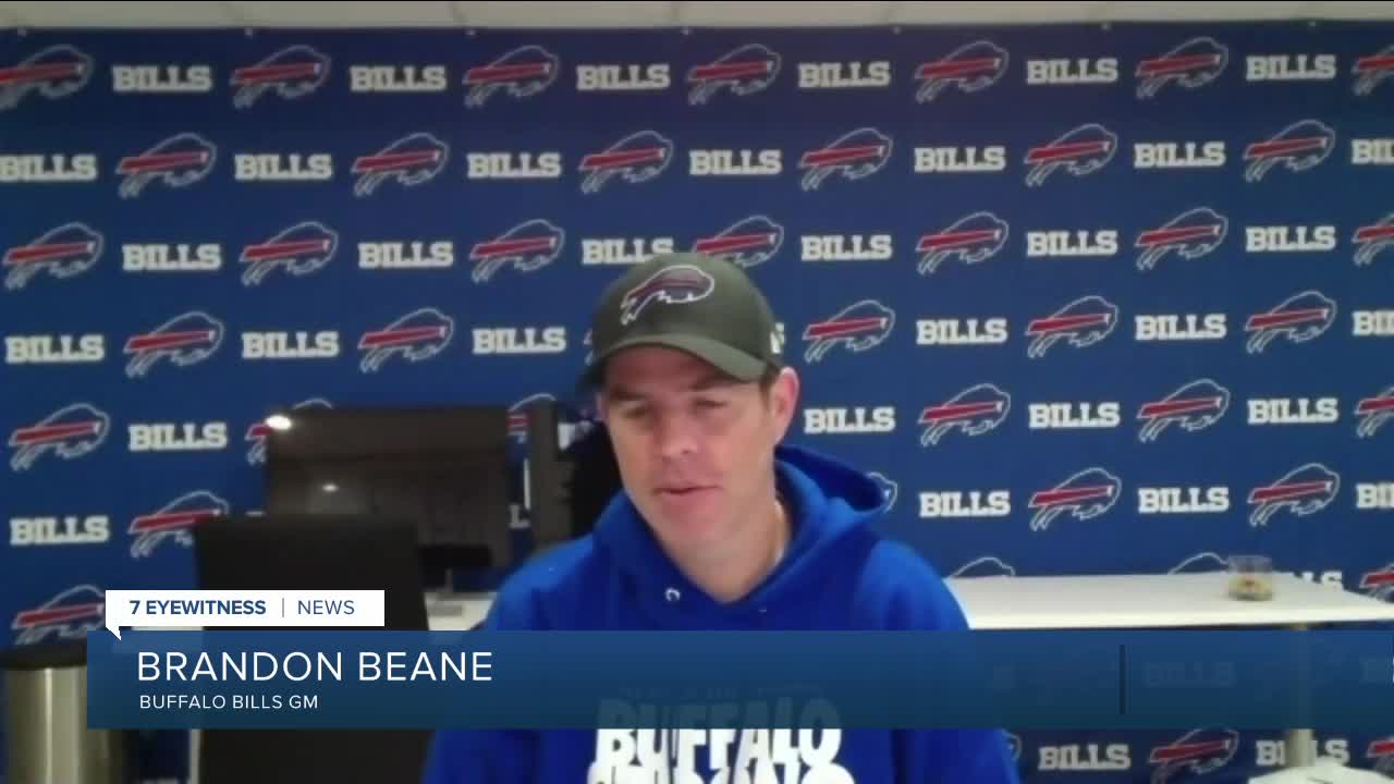 In conversation with Buffalo Bills GM Brandon Beane about #BuffaloStrong