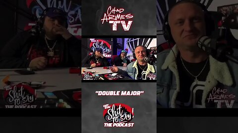 Double Major | From Ep.135 Of #IGSSTS #chadarmestv #shorts