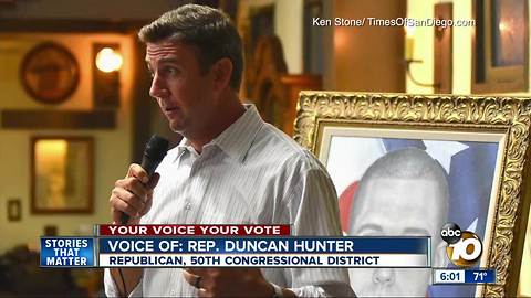 Hunter takes aim at opponent in bombshell audio