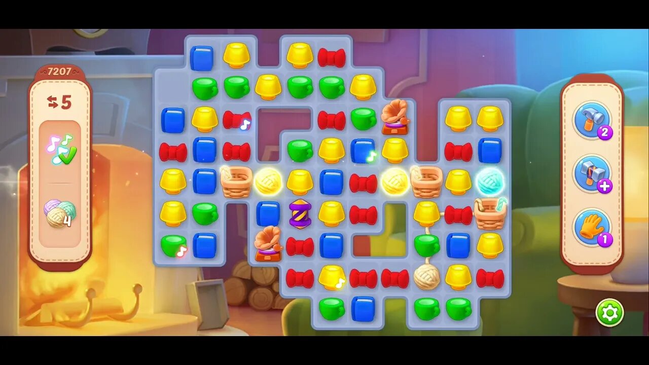 Playrix Homescapes Gameplay Walkthrough Level 7207