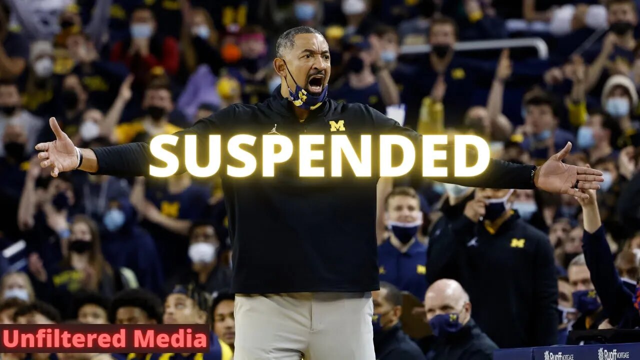 Michigan SUSPENDS Juwan Howard for SEASON!