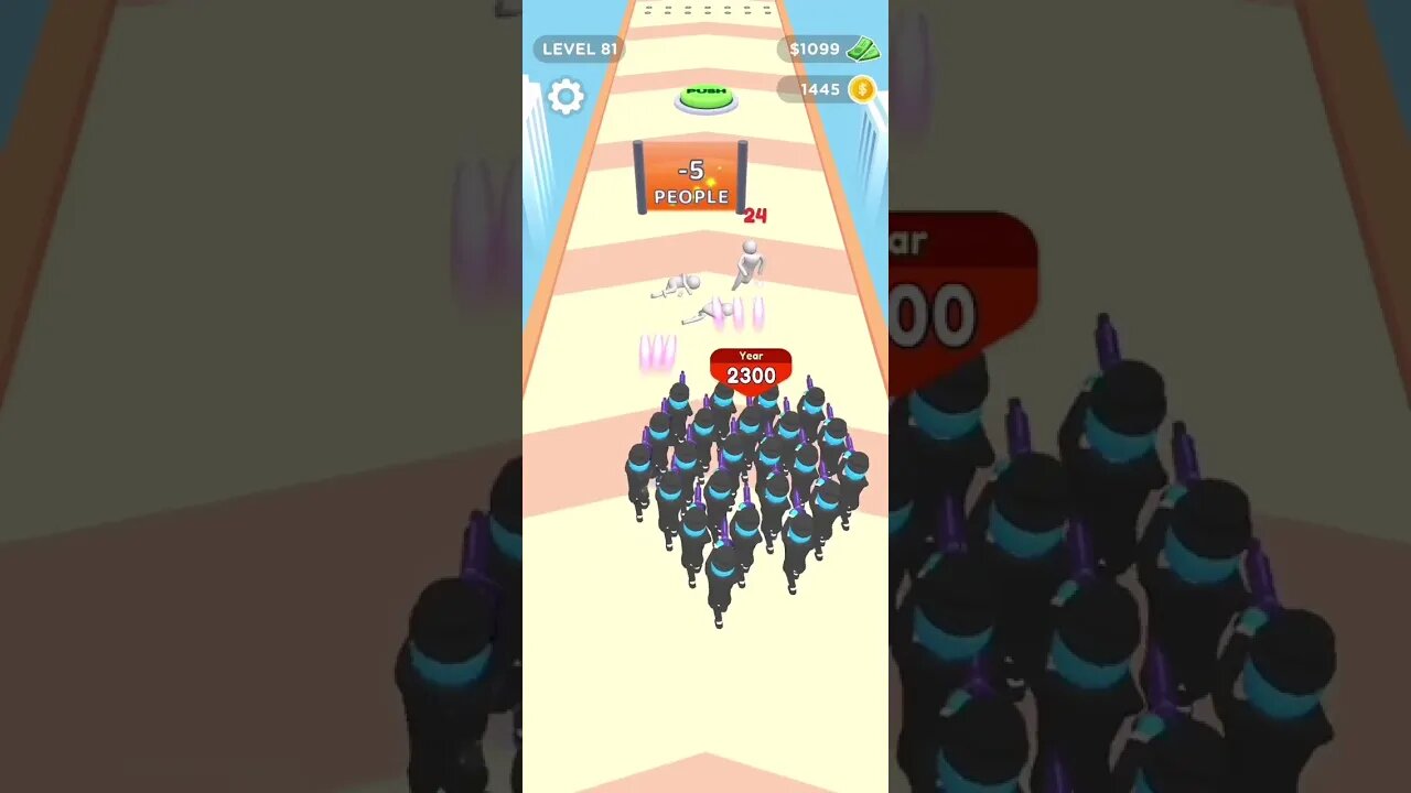 Crowd Evolution 👆